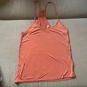 Women’s small orange tank top